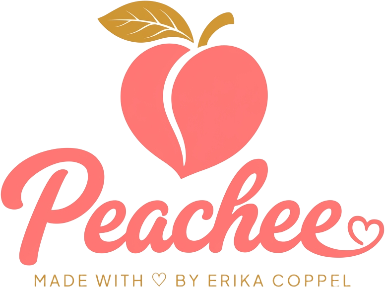 Peachee — made with love by Erika Coppel